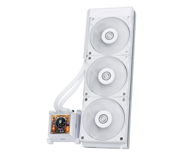 Lian Li Hydroshift LCD 360 White 3x120mm - 1267347 - zdjęcie 2
